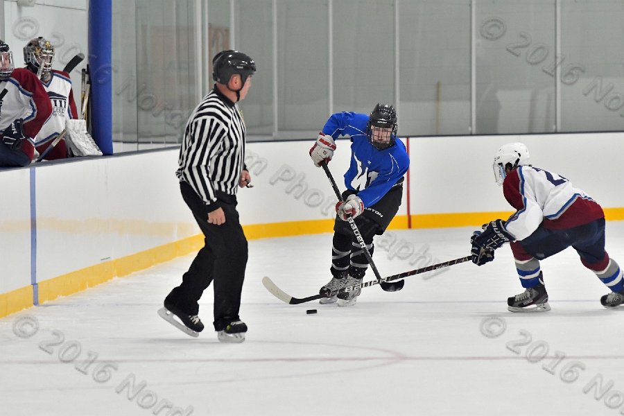 Wheaton College Men\'s Ice Hockey vs Middlesex Community College. - Photo By: KEITH NORDSTROM